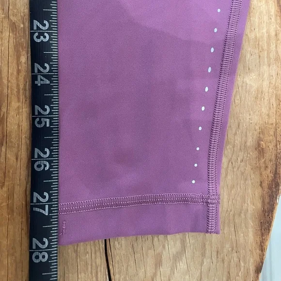 Lululemon Swift Speed High Rise Tight 28" Leggings Vintage Plum Mauve Womens 12 - Picture 10 of 11